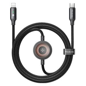Mcdodo CA-5680 - 2 In 1 USB-C to Lightning + Wireless charging - 36w - 1.5 m - Black