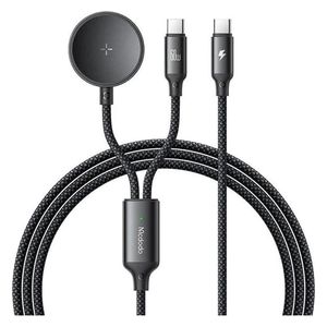  Mcdodo CA-4210  - USB-C To USB-C + Wireless Charger - 60W - 1.2m -  Black 