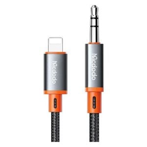 Mcdodo CA-0780 - Lightning To  AUX Jack Cable - 1.2m -  Black
