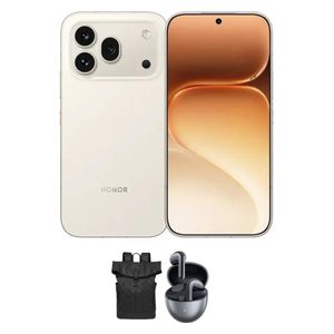  Honor 600 Pro - Dual SIM - 6.57-inch AMOLED Display - Snapdragon 8 Elite - 7000mAh Battery, 80W Charging + EarBuds + Bag 