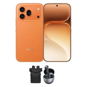  Honor 600 Pro - Dual SIM - 6.57-inch AMOLED Display - Snapdragon 8 Elite - 7000mAh Battery, 80W Charging + EarBuds + Bag 