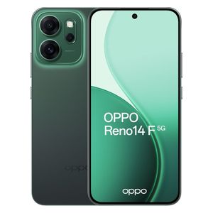  Oppo Reno 14 F - Dual SIM - 6.57-inch AMOLED - Snapdragon 6 Gen 1 - 6000 mAh, 45W Fast Charging, AI Features 