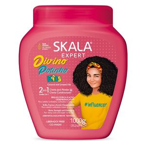  Skala Divino Potinho 2-in-1 Cream - Deep Hydration for Hair, 1000 g 