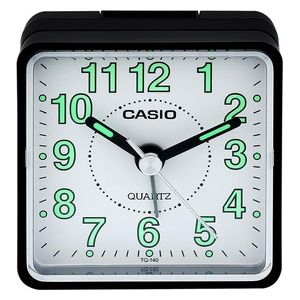 Casio TQ-140-1BDF - Travel Alarm Clock - Black
