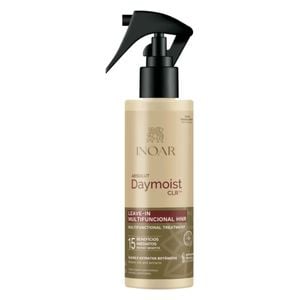 INOAR DayMoist Leave-In Hair Cream - Enhances Elasticity & Prevents Split Ends - 200 ml