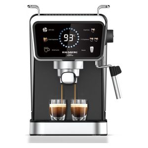 HAUSBERG HB-3730IN - Espresso Maker - Black Titanium