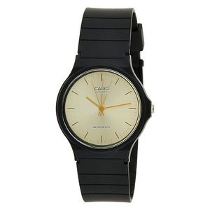 Casio Watch MQ-24-9ELDF For Unisex - Analog Display, Resin Band - Black