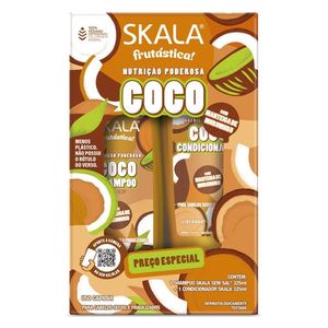 Skala Coco Shampoo & Conditioner - Hydrates and Strengthens, 325x325 ml