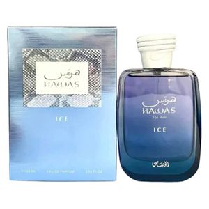 Hawas Ice by Rasasi for Men - Eau de Parfum, 100ml