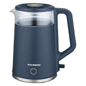 غلاية هاوسبيرغ - 2لتر - 1800واط - HB-3619BL - ازرق فاتح