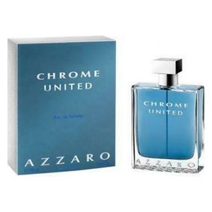 عطر كروم يونايتد من أزارو للرجال - أو دو تواليت - أزرق 100 مل