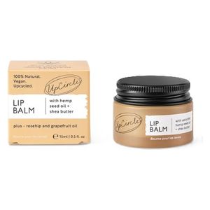 Upcircle Lip Balm with Hemp Seed Oil & Shea Butter - Restorative & Soothing - 15ml