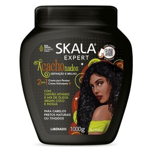 Skala Acachonados Hair Cream – Enriched with Activated Charcoal and Natural Oils, 1000 g          Ask ChatGPT