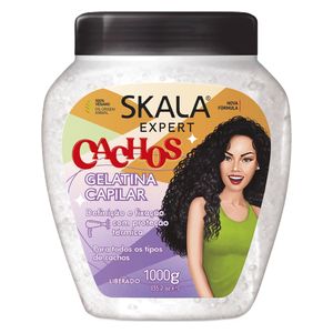 Skala Cachos Hair Gel - Long-Lasting Frizz Control, 1000g