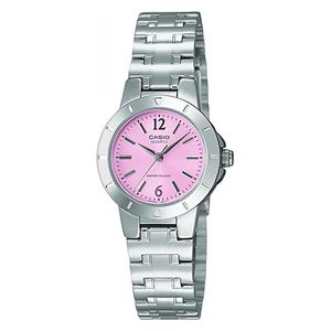  Casio Watch LTP-1177A-4A1DF For Women - Analog Display, Stainless Steel Band - Silver 