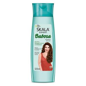  Skala Babosa Aloe Vera Shampoo - Treats Dandruff and Moisturizes Hair, 325 ml 