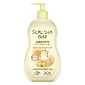 Skala Skalinha Babe Liquid Soap with Glycerin - Leaves skin soft, 200 ml