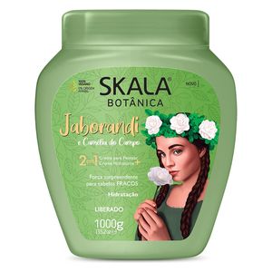  Skala  Jaborandi And Camellia do Campo 2-in-1 Cream - Moisturizing and Strengthening for Hair, 1000 g 