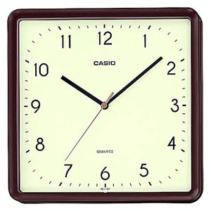 Casio IQ-152-5DF - Analog Wall Clock - Brown