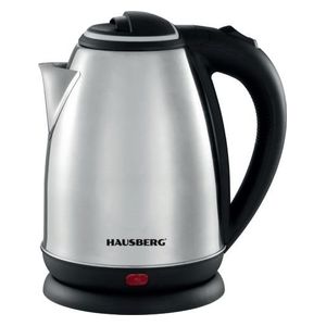 HAUSBERG HB-3615 - Kettle - 1.8L - 1500W - Silver