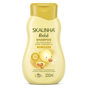 Skala Skalinha Chamomile Shampoo - Gently Cleanses the Scalp, 200 ml