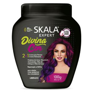 Skala Divina Cor Hair Treatment Cream - Restores Strength and Shine, 1000 g