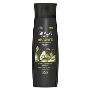 Skala Avocado Bomba Shampoo - Reduces Frizz and Split Ends, 325 ml 