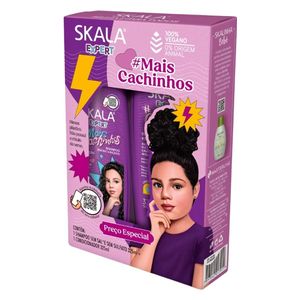 Skala Mais Cachinhos Shampoo & Conditioner - Nourishes and Moisturizes Curly Hair, 325 + 325 ml