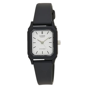  Casio Watch LQ-142-7EDF For Women - Analog Display, Resin Band - Black 