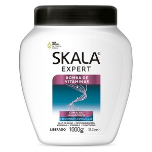 Skala Bomba de Vitaminas Hair Treatment Cream - Promoting Hair Growth and Strengthening, 1000 g