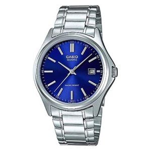 Casio Watch MTP-1183A-2ADF For Men - Analog Display, Stainless Steel Band - Silver