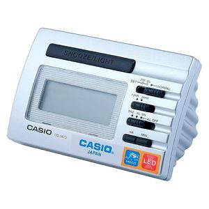 ساعة منبه رقمية كاسيو - DQ-541D-8RDF - سلفر