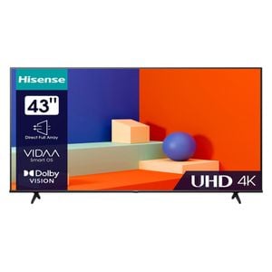 Hisense 43-Inch A62NS Series - Smart TV - 4K UHD - LED - 60Hz - Black