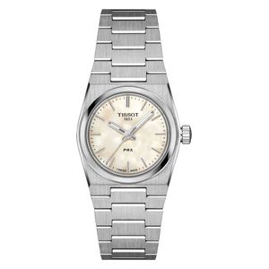  Tissot Watch For Women - Analog Display, Stainless Steel Band - T1370101111100 - Silver 