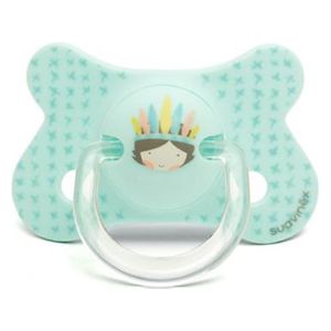  Suavinex Fusion Silicone Pacifier - Blue 