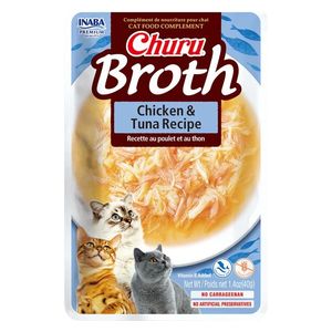 Inaba Chicken Broth & Tuna Cat Food - 40g