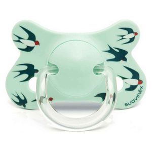  Suavinex Fusion Silicone Pacifier - Light Blue 
