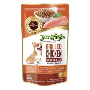  JerHigh Grilled Chicken Meat In Jelly - 130g 