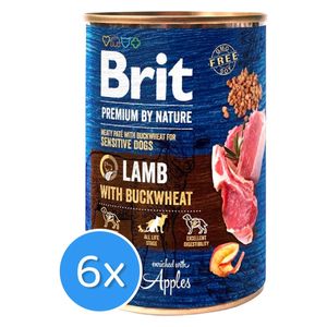  Brit Lamb With Buckwheat Dog Food - 6 Pieces 