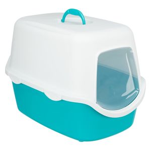  Trixie Covered Cat Litter box  - Blue 
