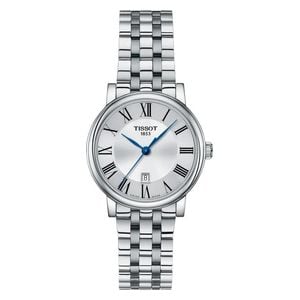 Tissot Watch For Women - Analog Display, Stainless Steel Band - T1222101103300 - Silver