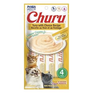 Churu Tuna with Cheese Cat Treats - 4 Pieces