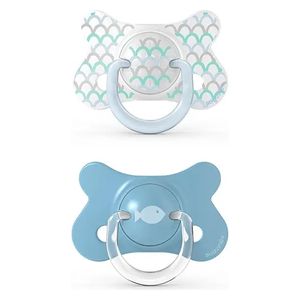  Suavinex Fusion Silicone Pacifier - Blue 