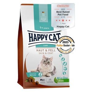 HAPPY CAT Sensitive Skin & Coat Cat Food - 1.3Kg