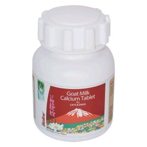  Bioline Goat Calcium  For pets - 160 tablets 