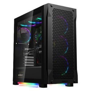 Gamdias Athena P1 4 Fans - Computer Case - Black