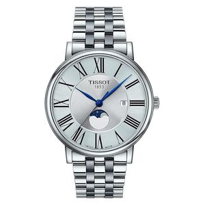 Tissot Watch For Men - Analog Display, Stainless Steel Band - T1224231103300 - Silver