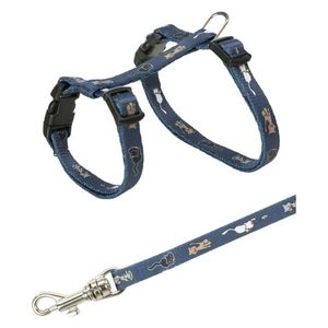  Trixie Junior Cat Harness - Dark Blue 