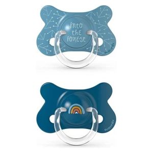  Suavinex Fusion Silicone Pacifier - Blue 