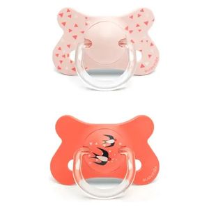  Suavinex Fusion Silicone Pacifier - Orange 